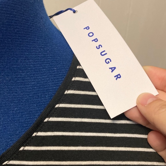 POPSUGAR Striped Tee - Picture 2 of 3